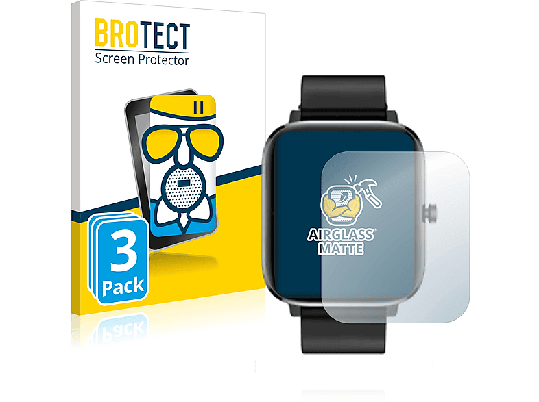 Elite Pro V3) matte BROTECT XWatch Schutzfolie(für Airglass 3x