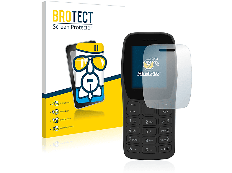 BROTECT Airglass klare Schutzfolie(für 2022) Nokia 105