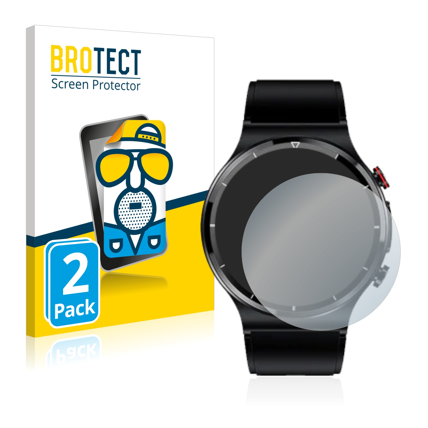 Vision Pro) Zeit CARE BROTECT 2x Schutzfolie(für matte