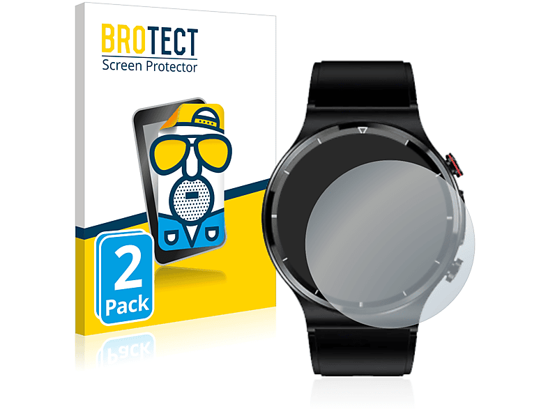 BROTECT 2x matte Schutzfolie(für Zeit Vision CARE Pro)