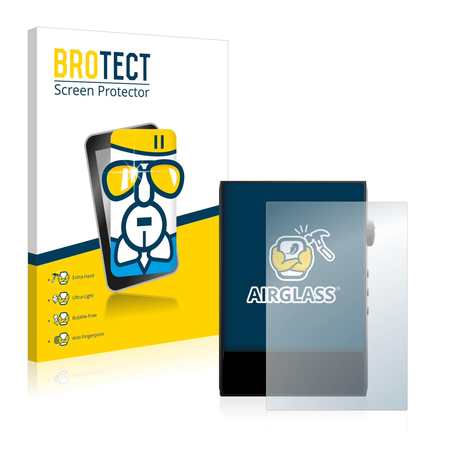 BROTECT Airglass klare RS2) Hiby Schutzfolie(für
