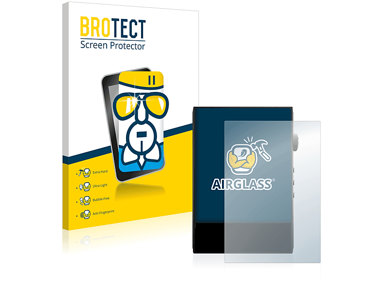 klare BROTECT Airglass Schutzfolie(für RS2) Hiby