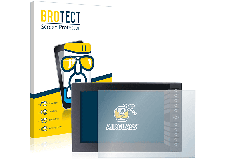 BROTECT Airglass klare Schutzfolie(für ifm electronic CR1204)