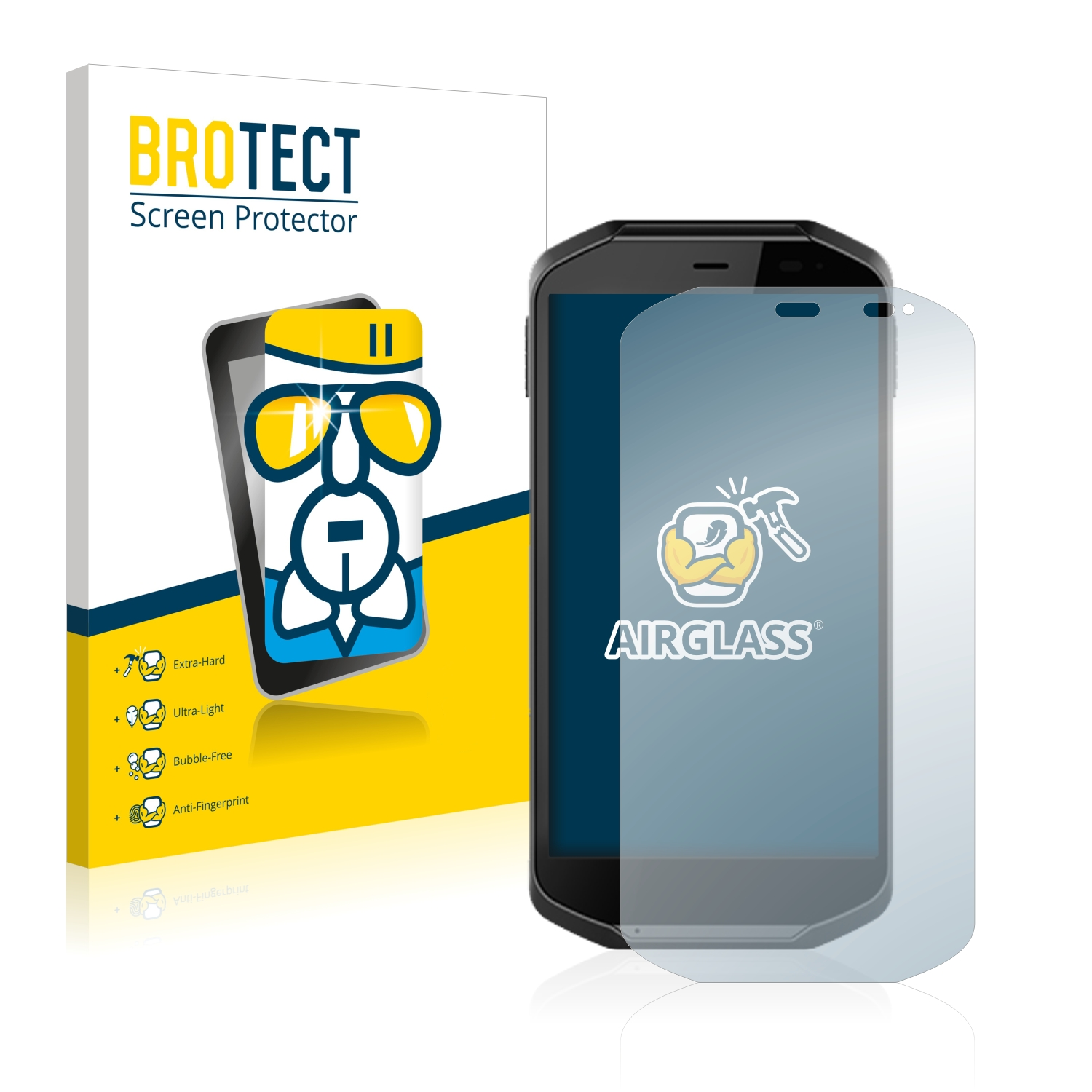BROTECT Airglass klare Pokini Schutzfolie(für FS5) Tab