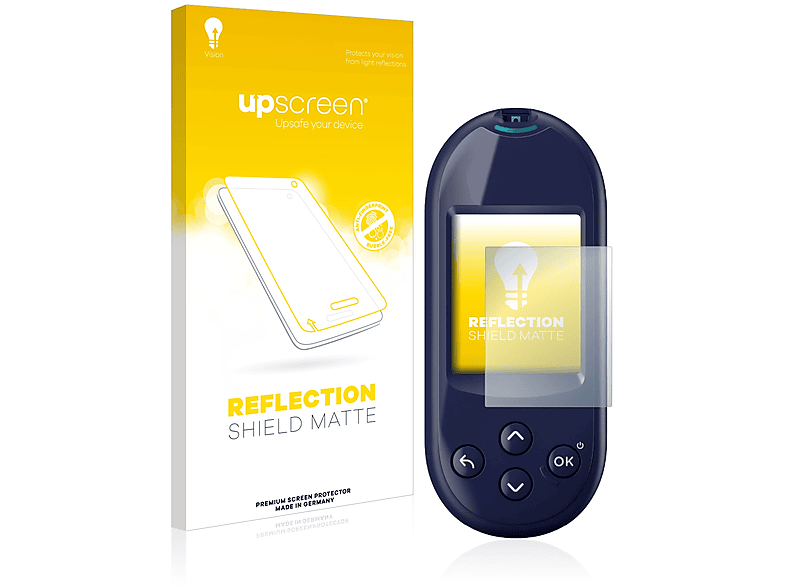 entspiegelt matte OneTouch Reflect) UPSCREEN Ultra LifeScan Schutzfolie(für Plus