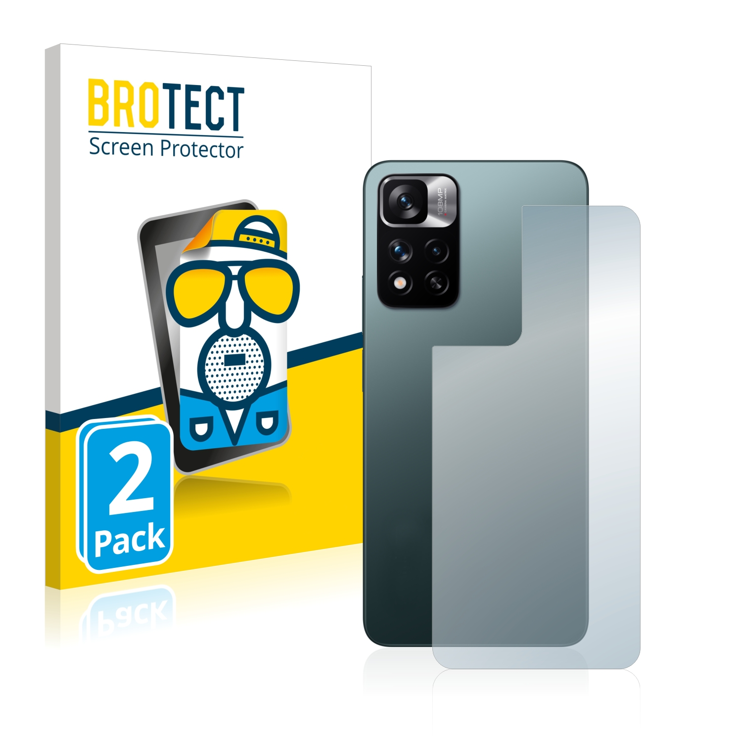 Note 11 5G) BROTECT Schutzfolie(für 2x Xiaomi Pro+ matte Redmi