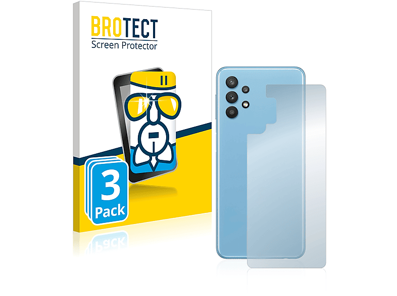 BROTECT 3x Airglass klare Schutzfolie(für 5G) Galaxy A32 Samsung