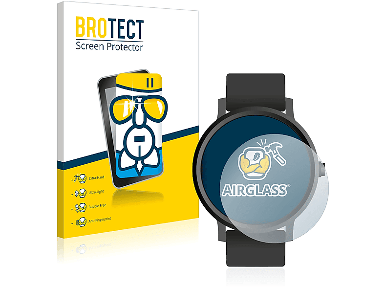 BROTECT Airglass klare Schutzfolie(für Universal Kreisrunde Displays (ø: 50 mm))
