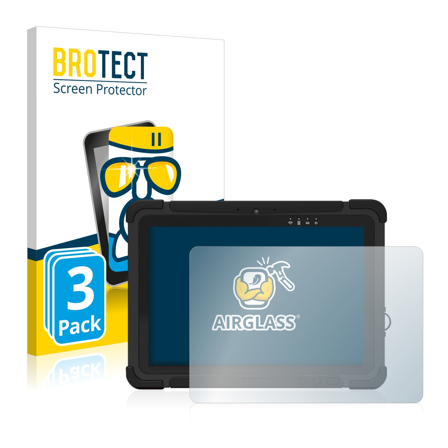 BROTECT 3x Airglass klare Schutzfolie(für Honeywell RT10)