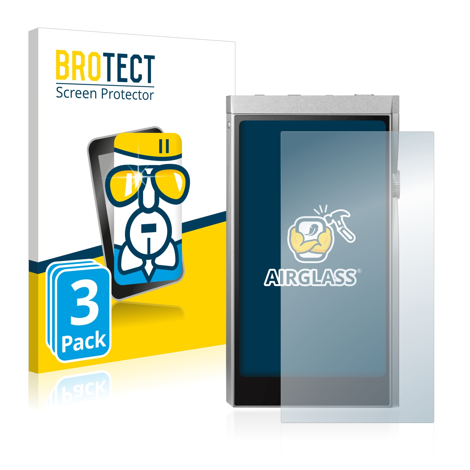 BROTECT 3x SE180) klare Airglass A&futura Schutzfolie(für Astell&Kern