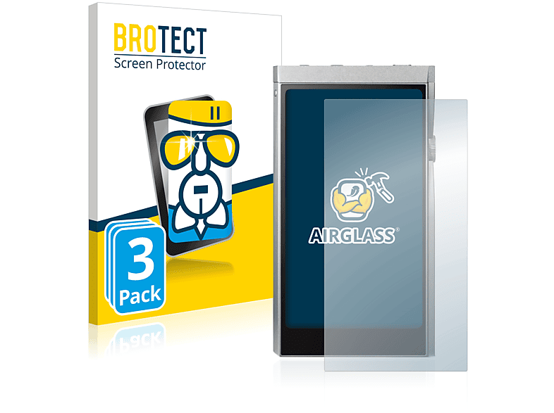 BROTECT 3x Airglass klare Schutzfolie(für Astell&Kern A&futura SE180)