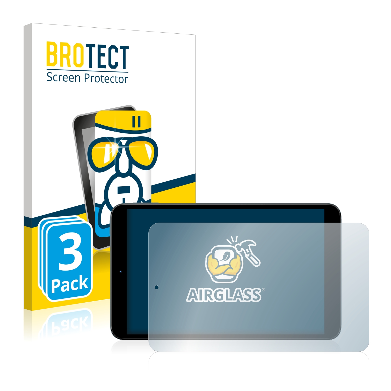 BROTECT 3x Airglass klare Schutzfolie(für T10) Nokia