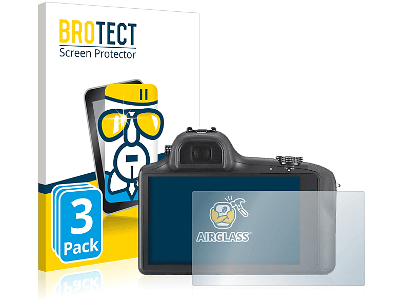 BROTECT 3x Airglass Schutzfolie(für Galaxy NX EK-GN100) klare Samsung