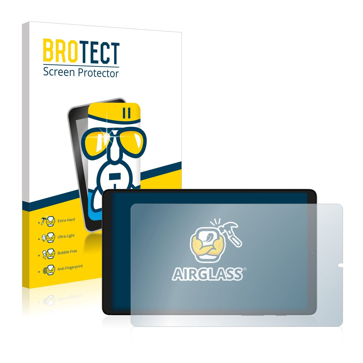 BROTECT Mini) Airglass klare Real Pad Schutzfolie(für