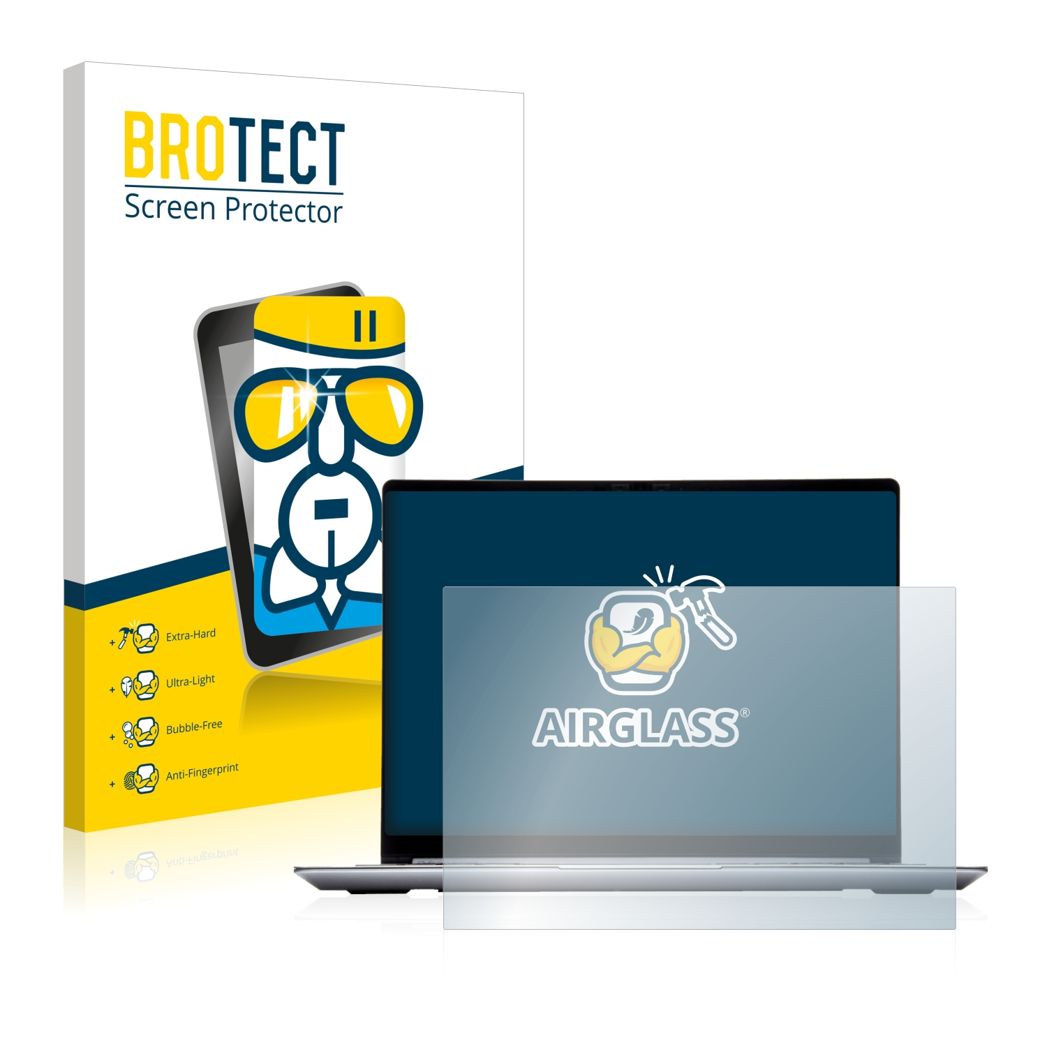 BROTECT Airglass klare Schutzfolie(für Framework Laptop)