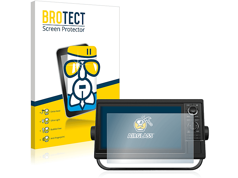 BROTECT Airglass klare Schutzfolie(für Garmin GPSMAP 1022xsv)