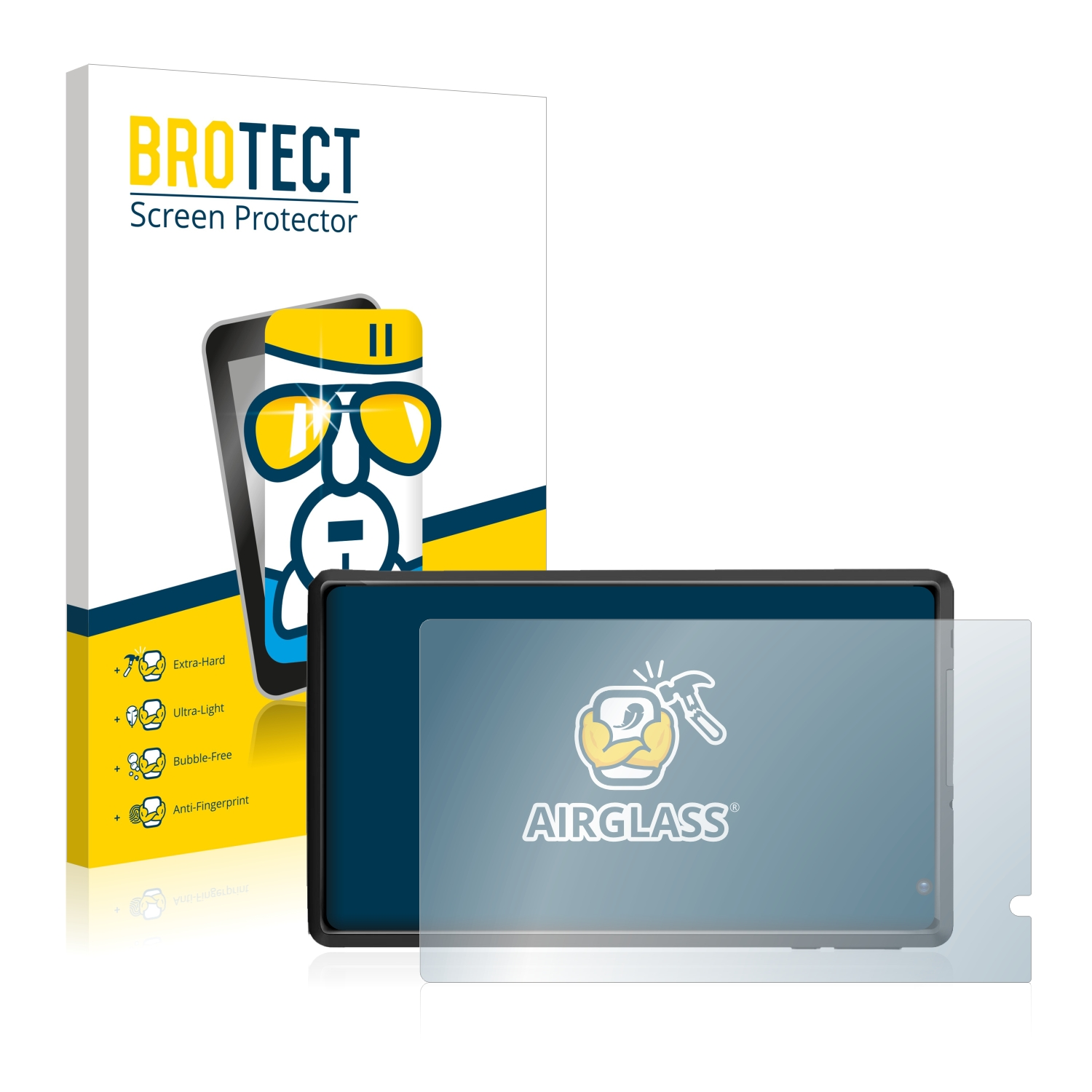 BROTECT Airglass klare Schutzfolie(für L8) Pritom