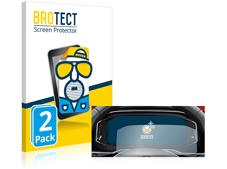 Brotect Protection Écran Anti-Reflet Mat Pour Volkswagen ID.5 Discover Pro 12"