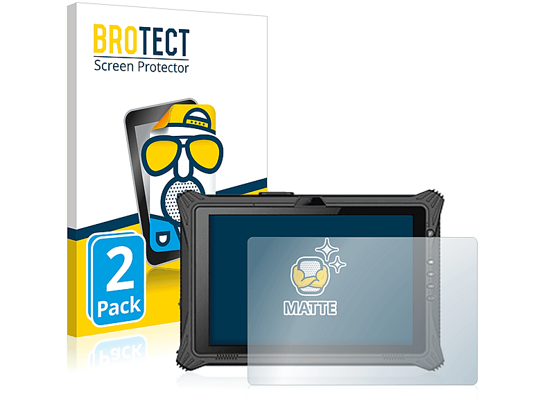BROTECT 2x matte Schutzfolie(für Hematec Pro 10) 8250 SolidTab