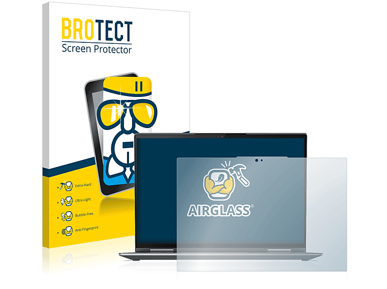 BROTECT Airglass klare (7. X1 Yoga Lenovo Schutzfolie(für ThinkPad Gen.))