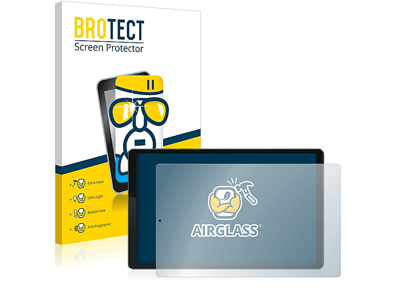 BROTECT Airglass klare Schutzfolie(für Lenovo Smart Tab M10 HD) | Tabletschutzfolien