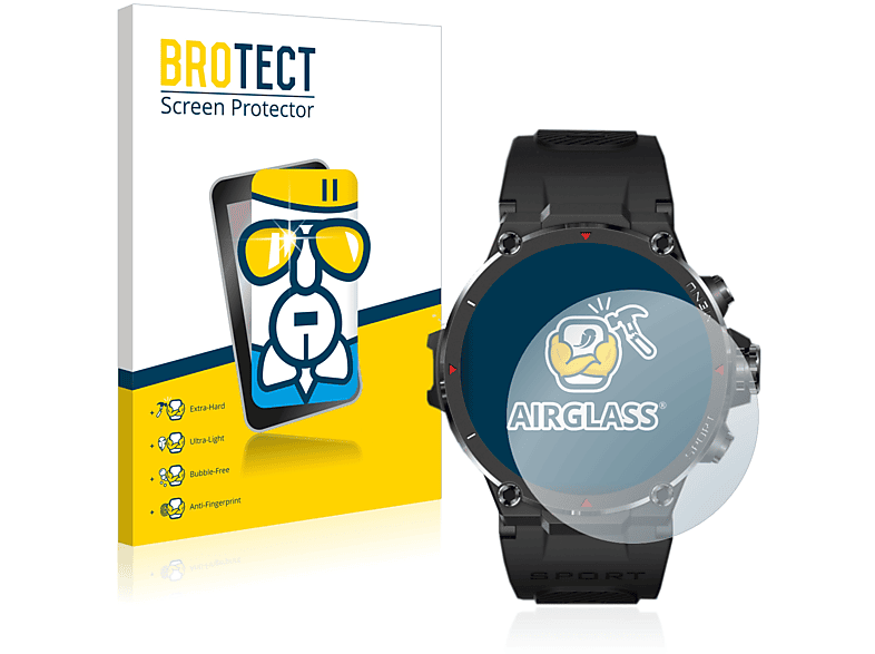klare BROTECT Airglass Vwar 2) Stratos Schutzfolie(für