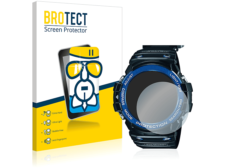 BROTECT Airglass klare Schutzfolie(für Casio G-Shock GN-1000B)