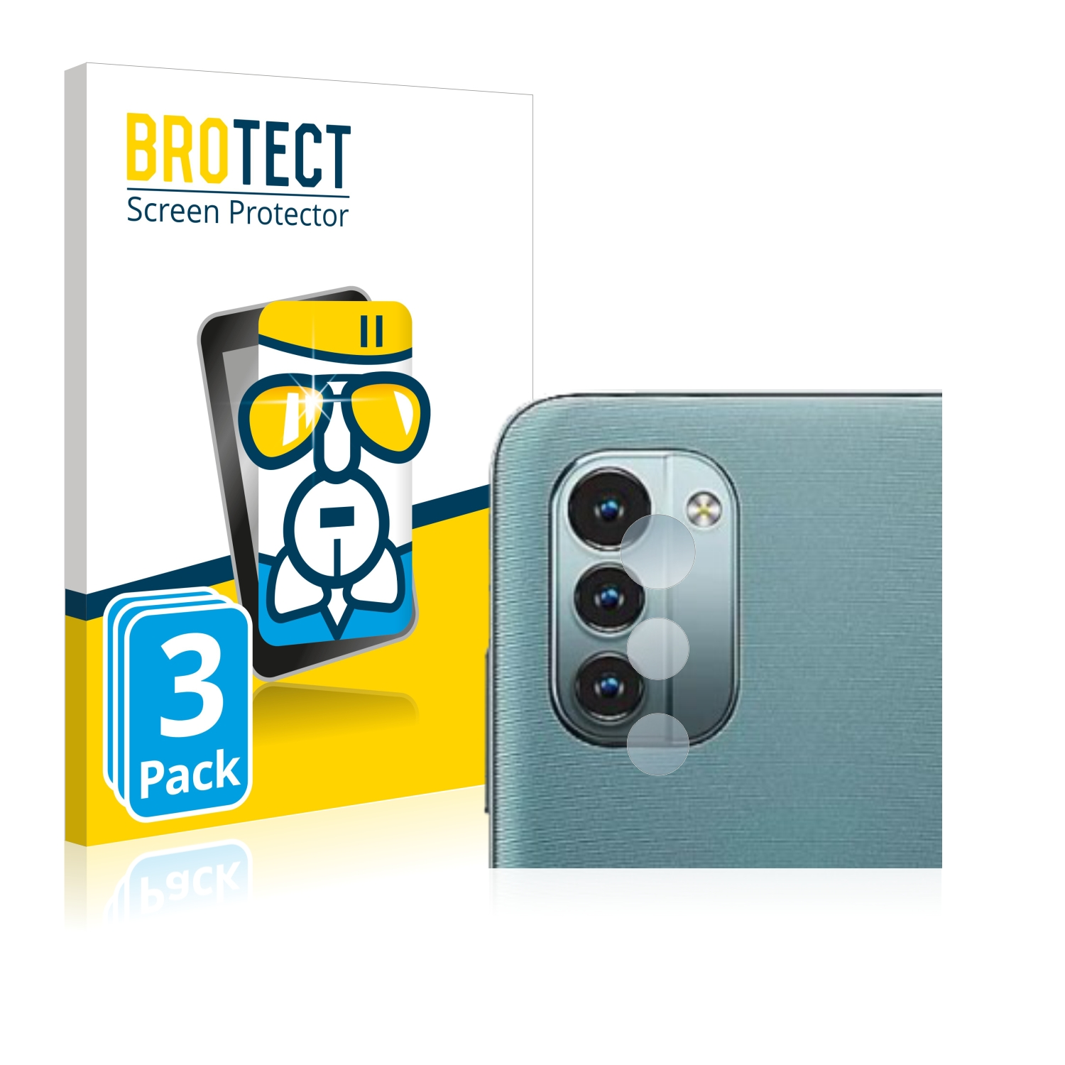 klare Nokia G11) Airglass Schutzfolie(für BROTECT 3x