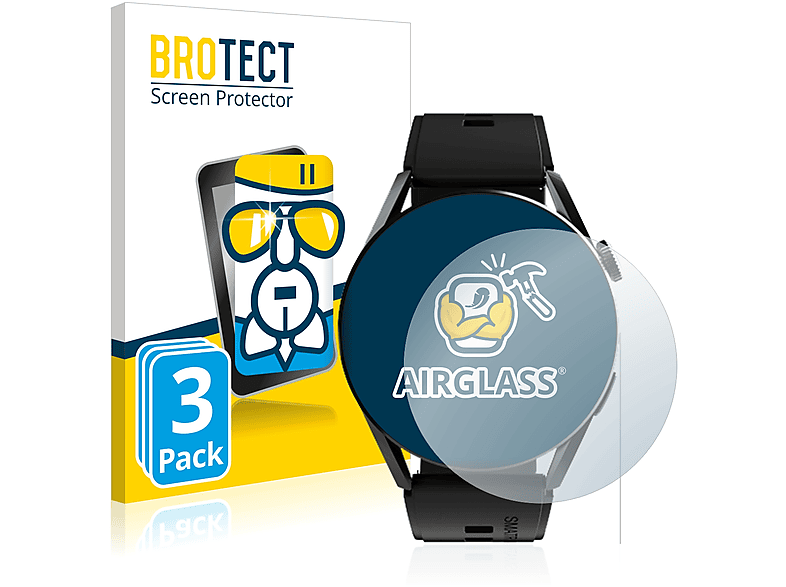 BROTECT 3x Airglass klare WS29) JZWXM Schutzfolie(für