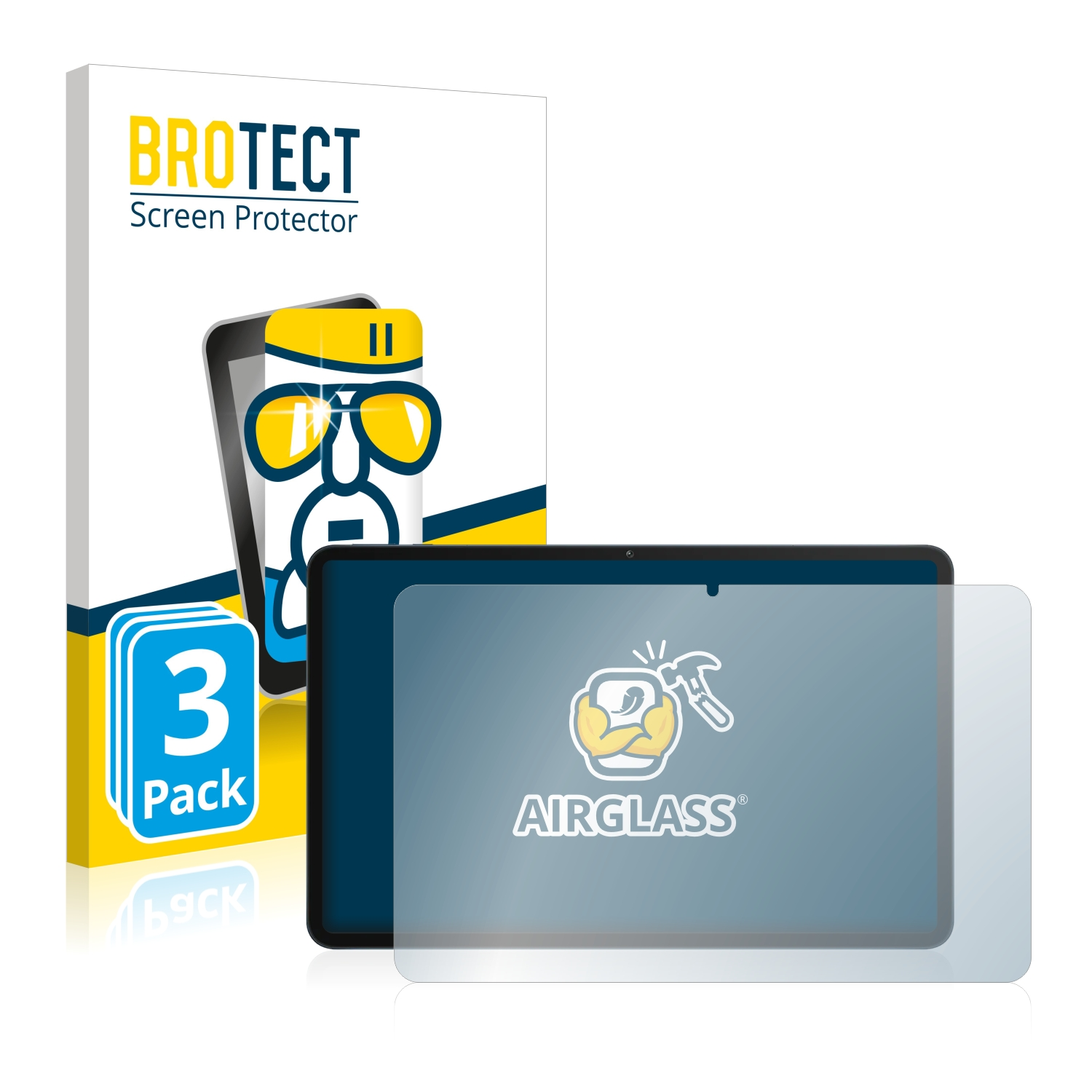 Pad Honor Airglass 8) klare Schutzfolie(für BROTECT 3x