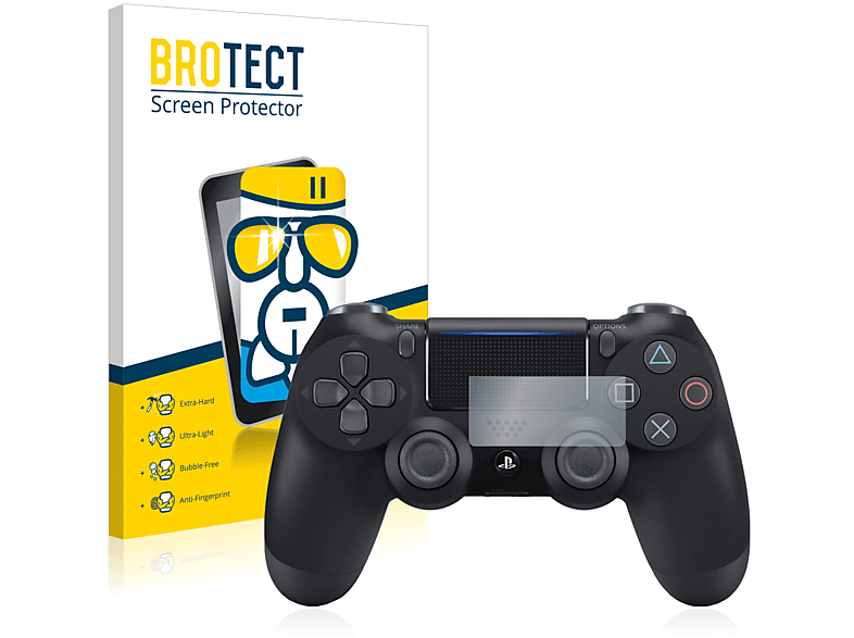 BROTECT Airglass klare Schutzfolie(für Controller PS4 4 2019) Sony DualShock