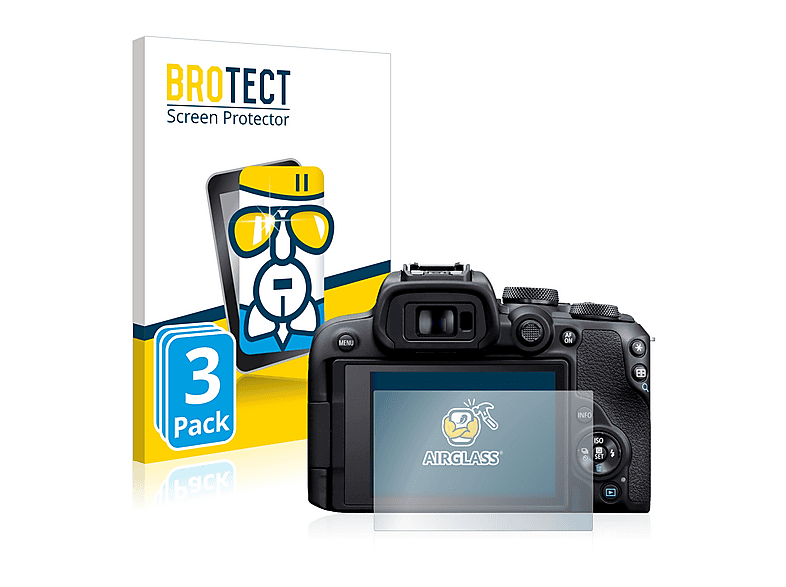 Brotect Pellicola Protettiva Trasparente Per Fujifilm X-T200 (Confezione Da 2) – Anti Graffio E Anti Impronta, Made In Germany
