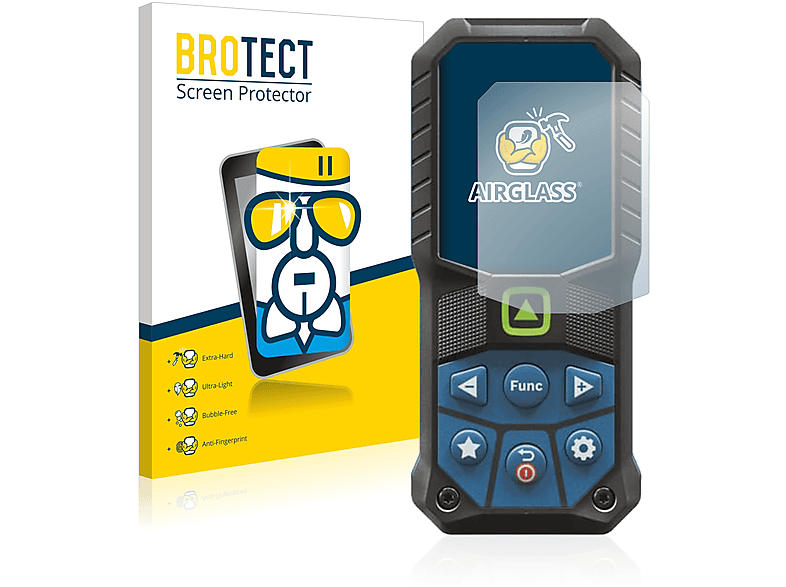 BROTECT Airglass klare Schutzfolie(für Bosch GLM 50-25 G)