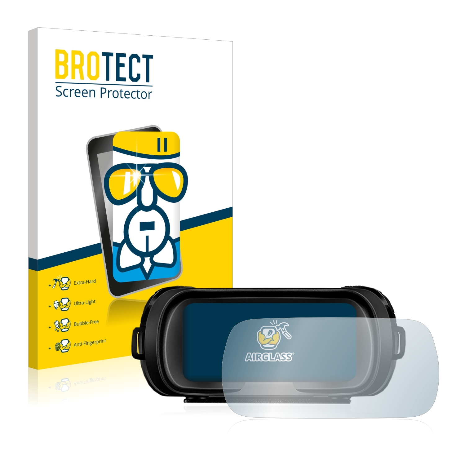 BROTECT Airglass Schutzfolie(für NV3182WIFI) HuntMax klare
