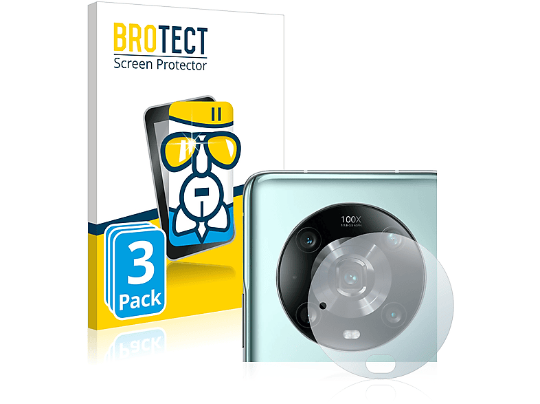 BROTECT 3x Airglass klare Schutzfolie(für Honor Magic 4 Pro (NUR Kamera))