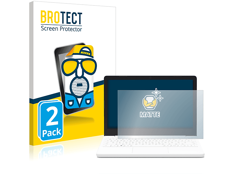 BROTECT 2x matte Schutzfolie(für Microsoft Surface Laptop SE)