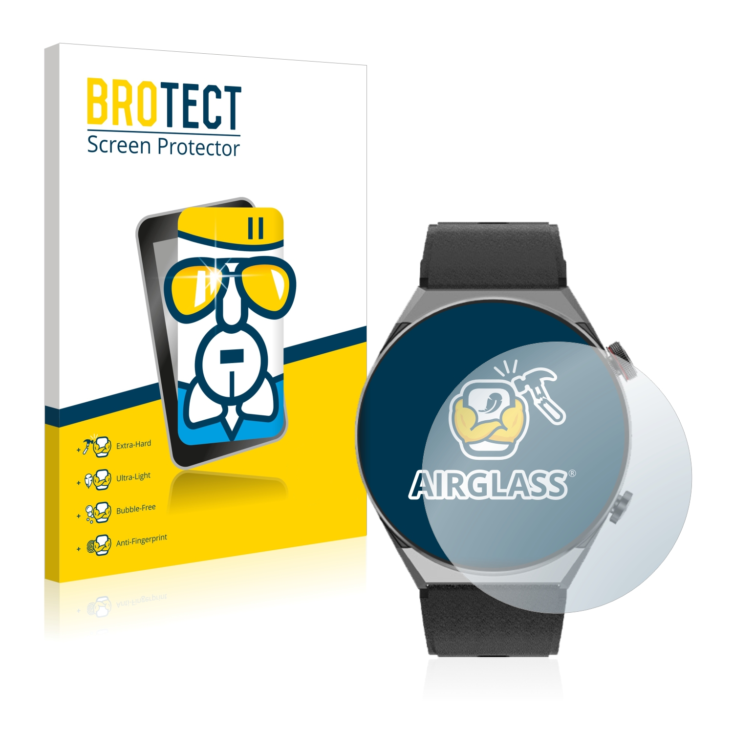 Airglass BROTECT Vwar klare Schutzfolie(für DT3)