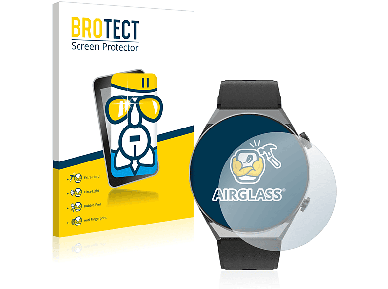 BROTECT Airglass klare Schutzfolie(für Vwar DT3)
