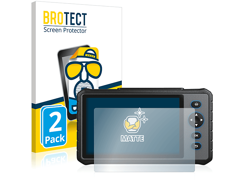 BROTECT 2x matte Schutzfolie(für Topdon ArtiDiag800)