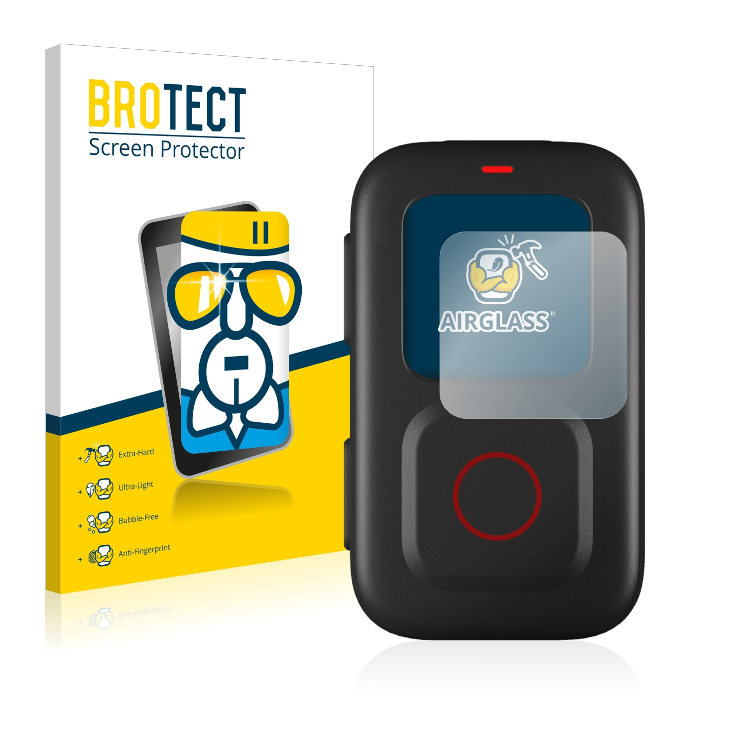 Remote) klare GoPro BROTECT Airglass Schutzfolie(für