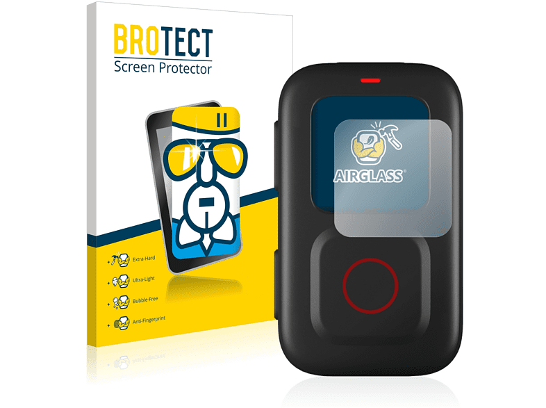 BROTECT Airglass klare Schutzfolie(für GoPro Remote)
