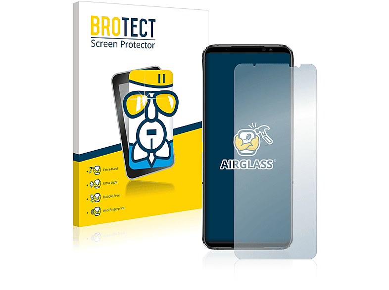 BROTECT Airglass klare Schutzfolie(für ASUS ROG Phone 6D)