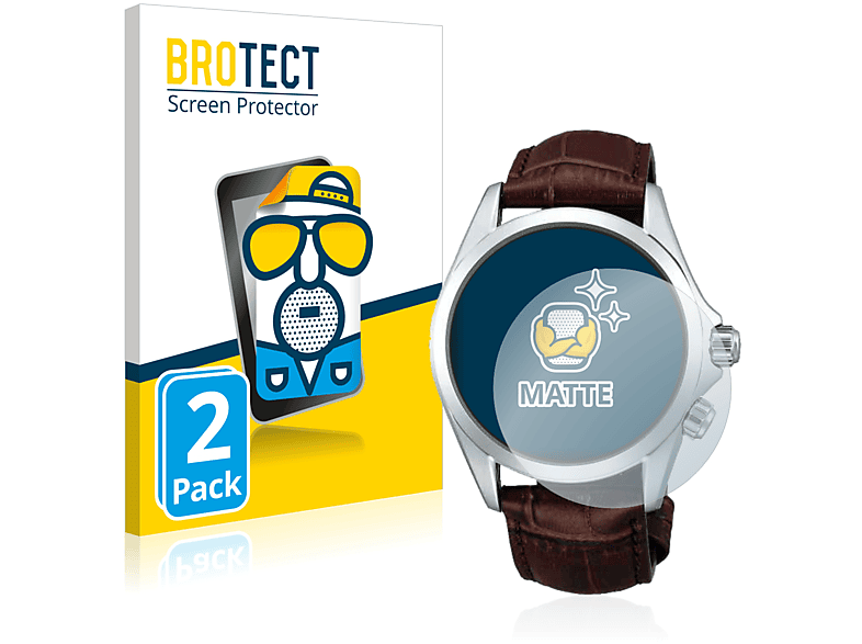 BROTECT 2x matte Schutzfolie(für Seiko Prospex Alpinist SPB121J1)