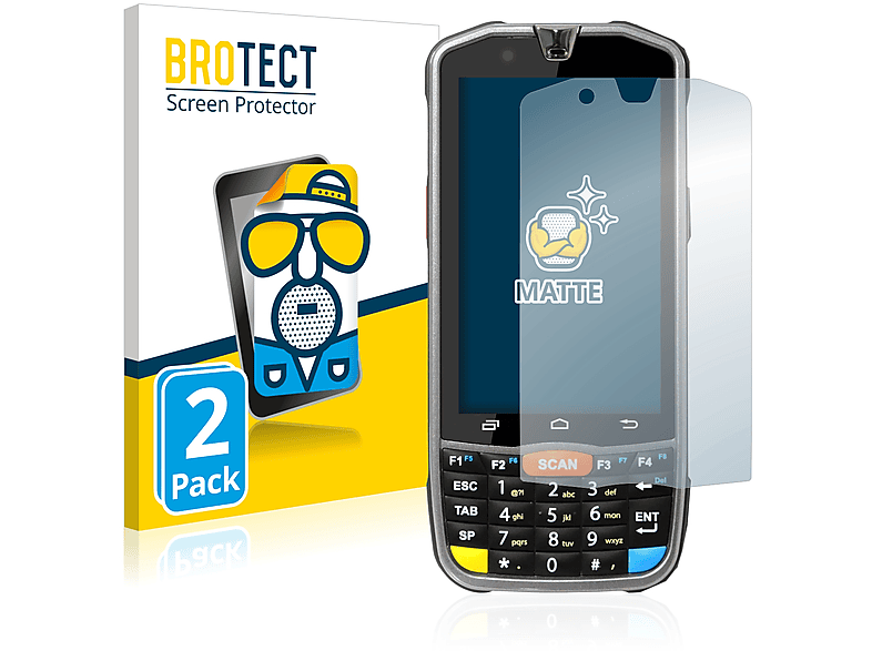 BROTECT 2x Schutzfolie(für PM66) Mobile matte Point