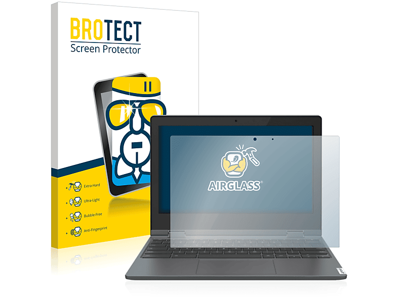 BROTECT Airglass klare Schutzfolie(für Lenovo IdeaPad Flex 3 Chromebook 11IGL05)
