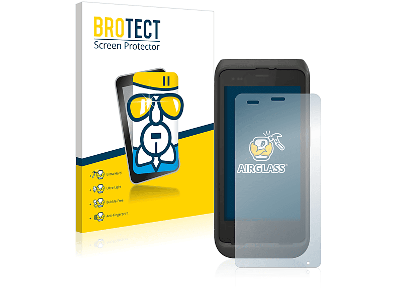 BROTECT Airglass klare Schutzfolie(für Honeywell CT45 XP) | Schutzfolien & Schutzgläser