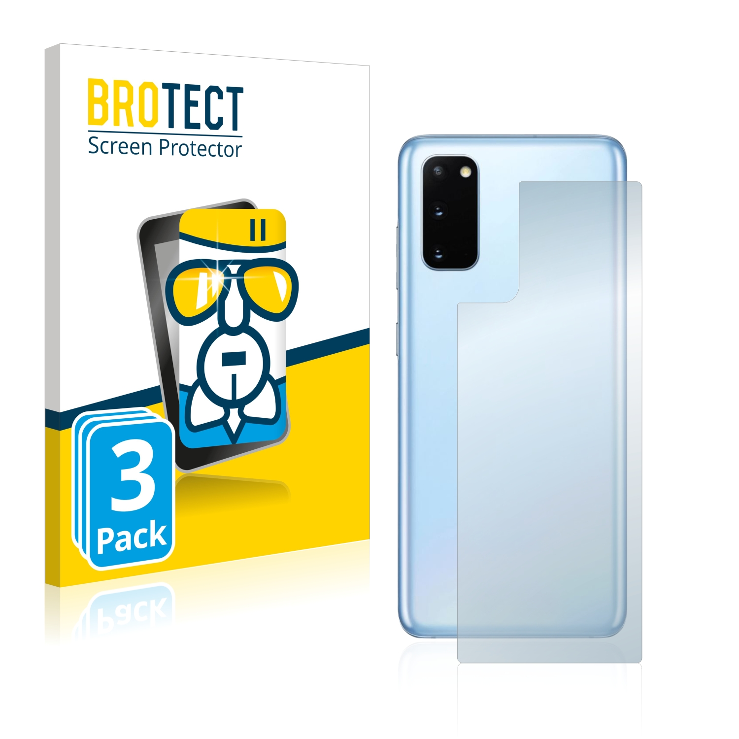 Schutzfolie(für Galaxy 3x Airglass BROTECT Samsung klare S20 5G)