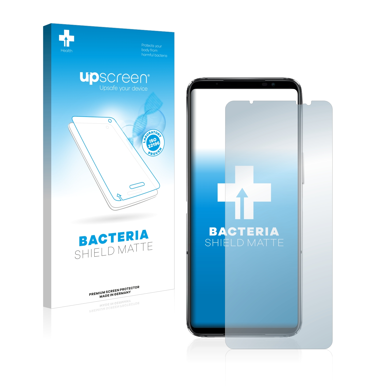 Schutzfolie(für antibakteriell Phone matte Ultimate) UPSCREEN ROG ASUS 6D entspiegelt