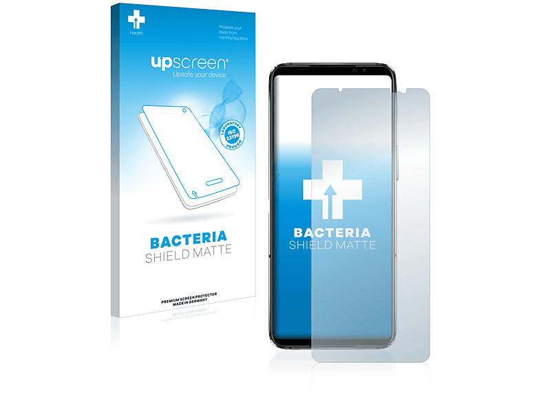 UPSCREEN antibakteriell entspiegelt matte Schutzfolie(für ROG 6D Phone Ultimate) ASUS