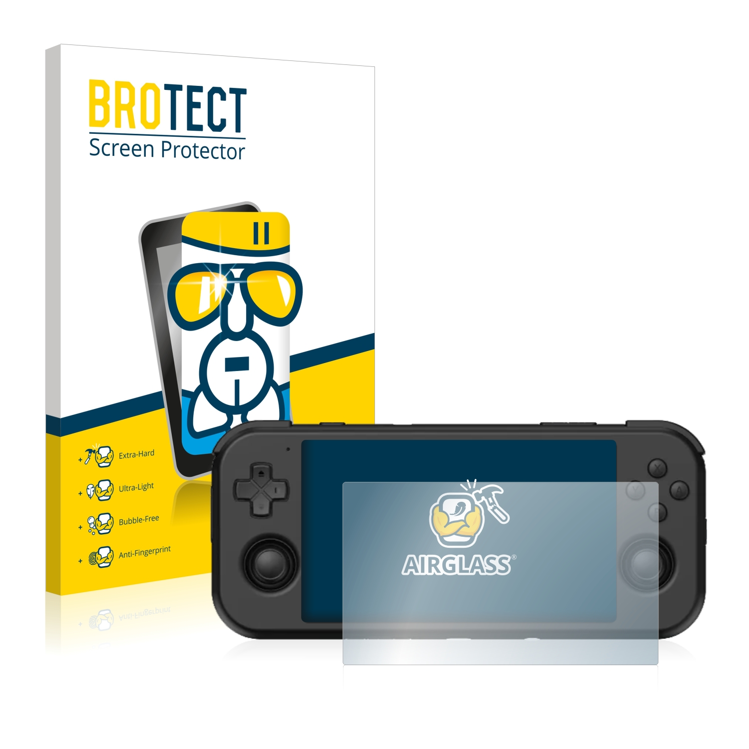 BROTECT Airglass klare Schutzfolie(für Retroid 3) Pocket